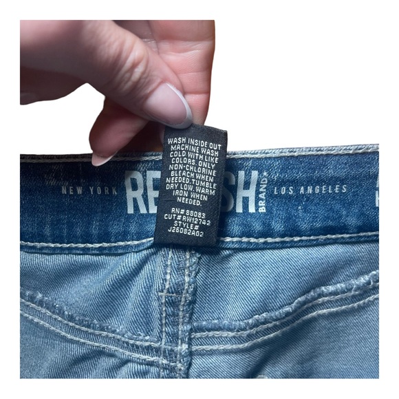 REWASH The Mom Jean Real Curve High Rise 11/30 NWT - Picture 5 of 9